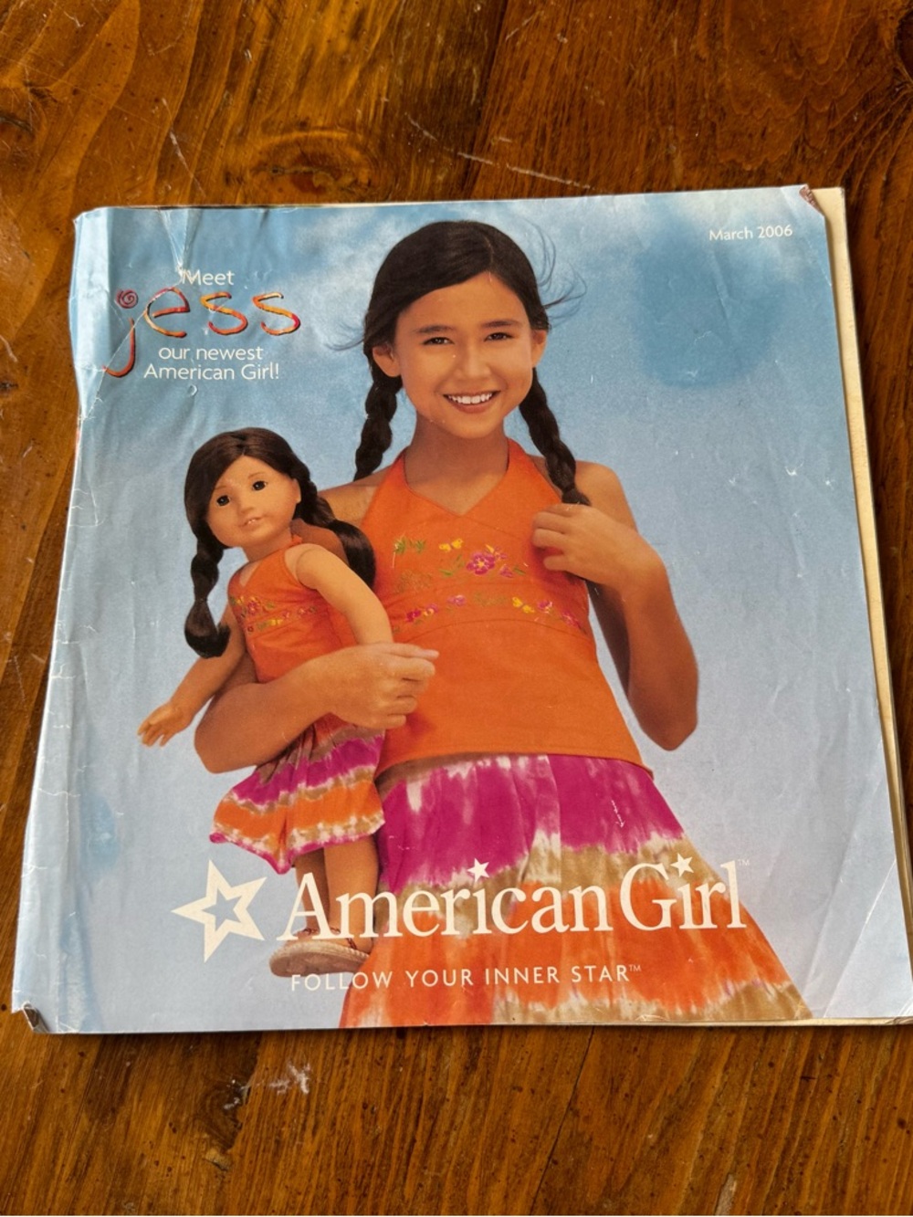 American Girl March 2006 Jess Catalog